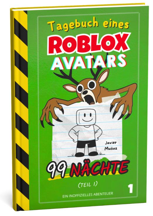 Cover von 99 Nächte — Teil 1 aus der Reihe Tagebuch eines Roblox-Avatars von Javier Muñoz.