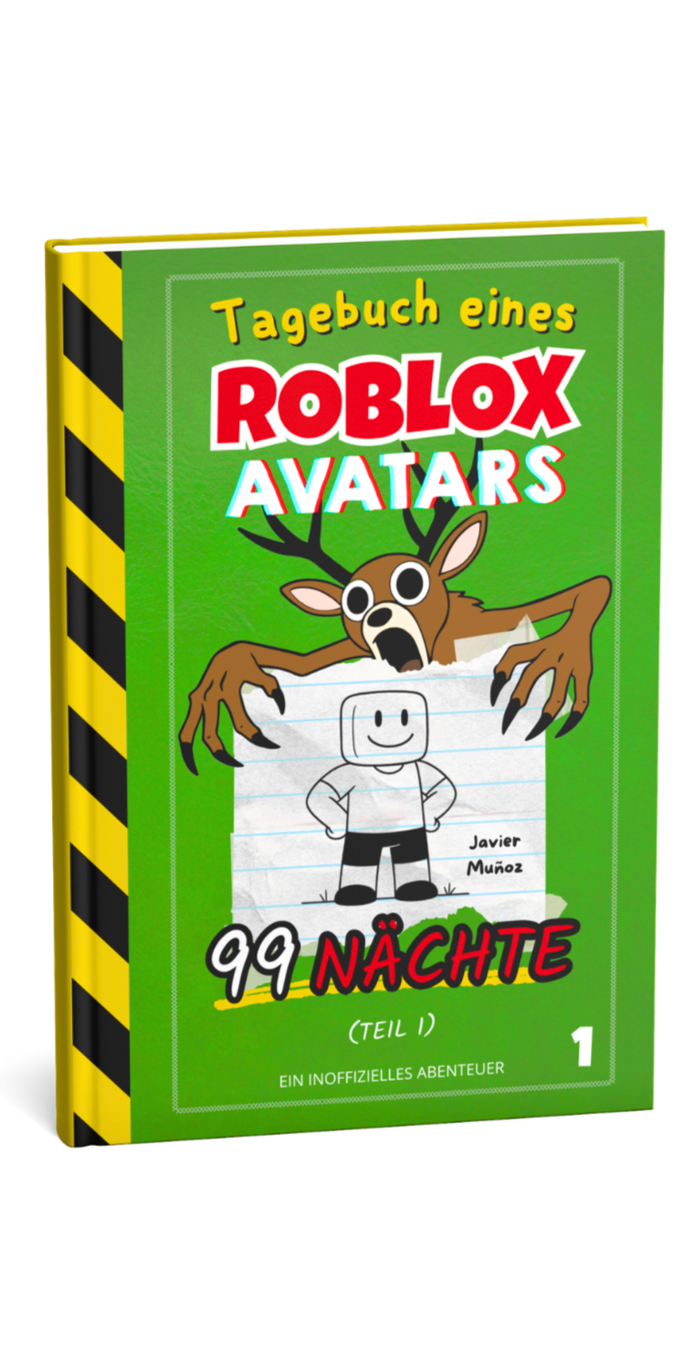 Cover von 99 Nächte — Teil 1 aus der Reihe Tagebuch eines Roblox-Avatars von Javier Muñoz.