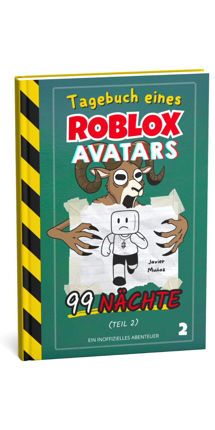 Cover von 99 Nächte — Teil 2 aus der Reihe Tagebuch eines Roblox-Avatars von Javier Muñoz.
